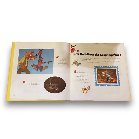 Vintage 1970 Disney Uncle Remus Brer Rabbit Bear Fox Vinyl LP 33 RPM - Picture 6 of 9